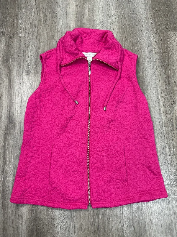 Vest Puffer & Quilted By Christopher And Banks In Pink, Size: M