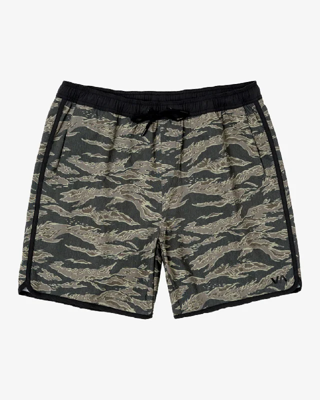 Yogger Hybrid 17" Athletic Shorts - Tiger Camo