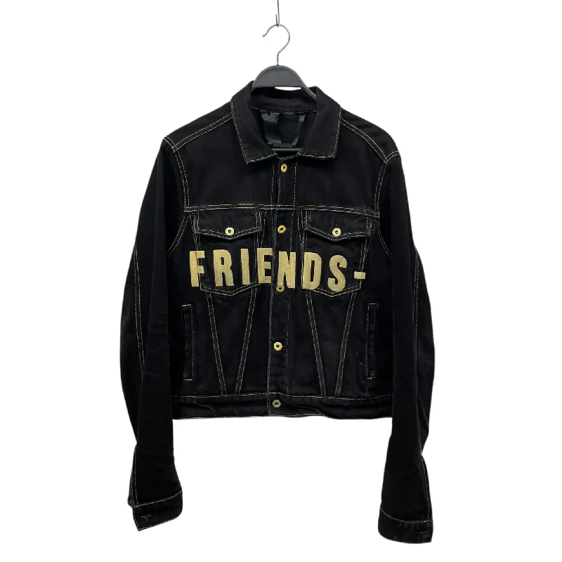 VLONE/Denim Jkt/M/Denim/FRIENDS GOLD THREAD