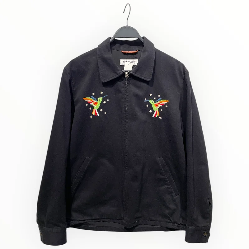 RUDE GALLERY/Jacket/5/Cotton/BLK/hummingbird embroidery/ Men’s