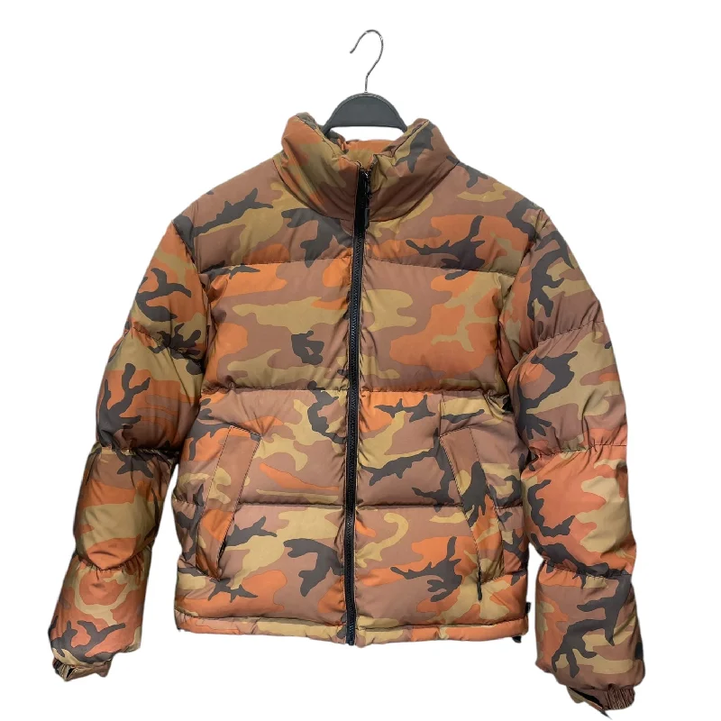 Supreme/Puffer Jkt/S/Nylon/ORN/Camouflage/Relfective Camo Down