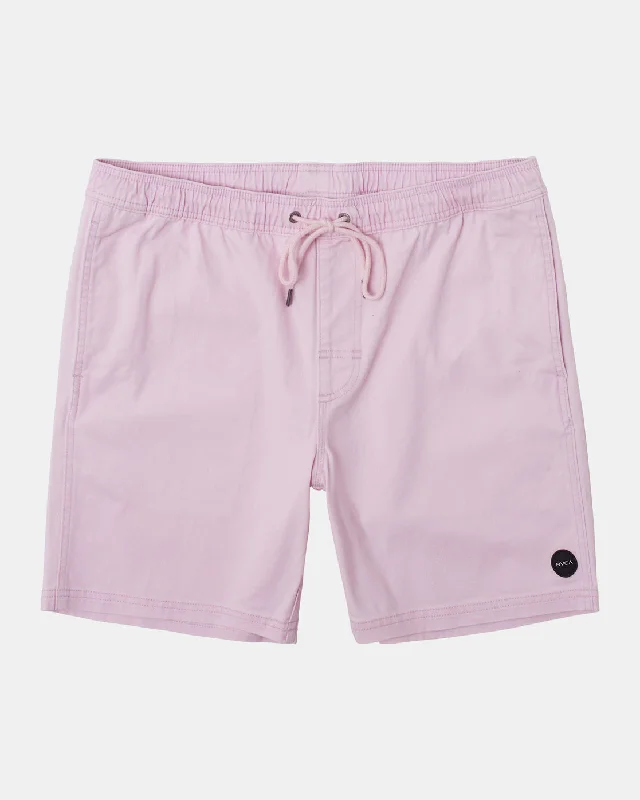 Escape Print 17" Shorts - Light Pink