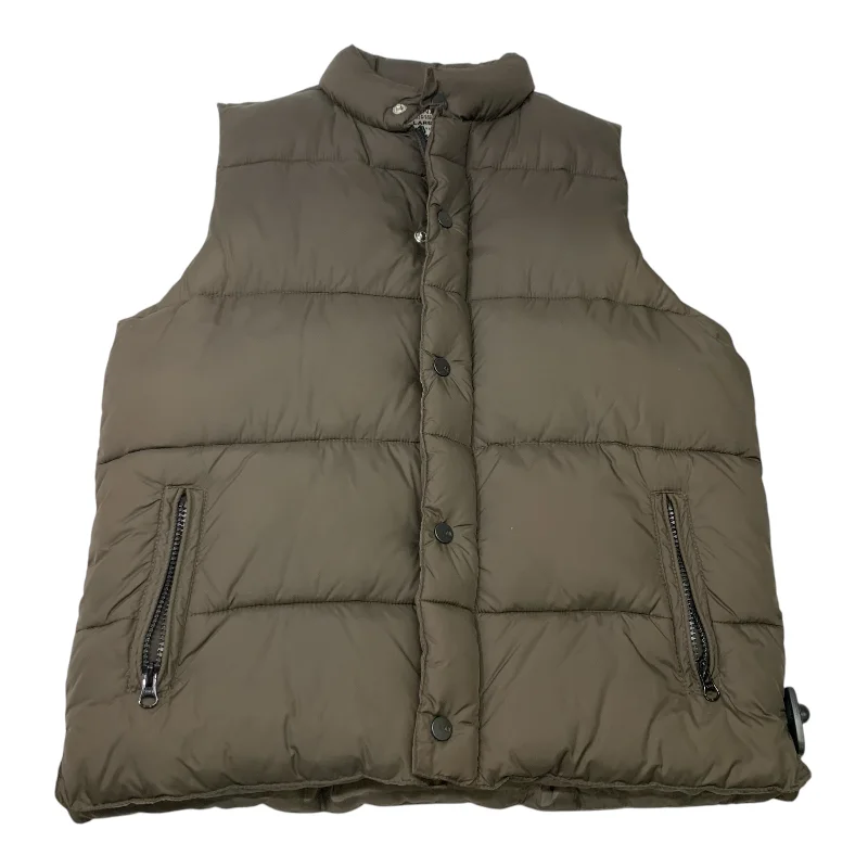 Vest Puffer & Quilted By Old Navy In Brown, Size: L