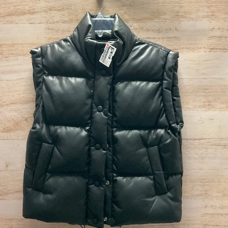 Vest Puffer & Quilted By Evereve In Black, Size: Xs