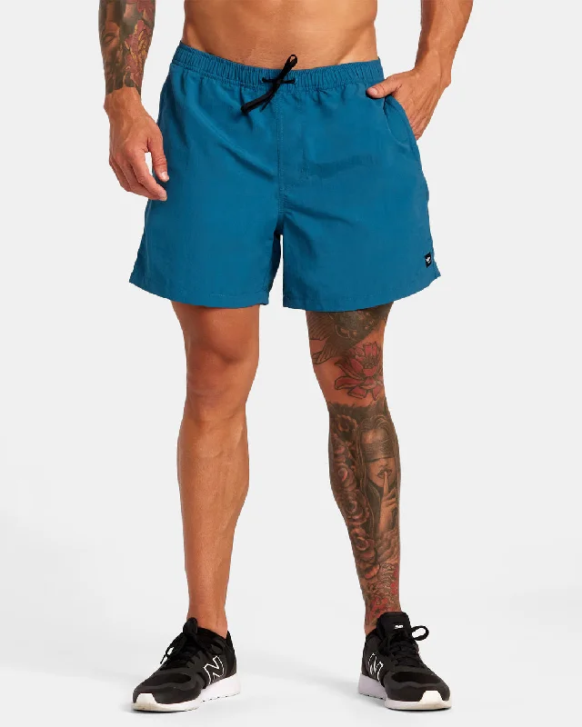 Outsider Basecamp 16" Training Shorts - Teal