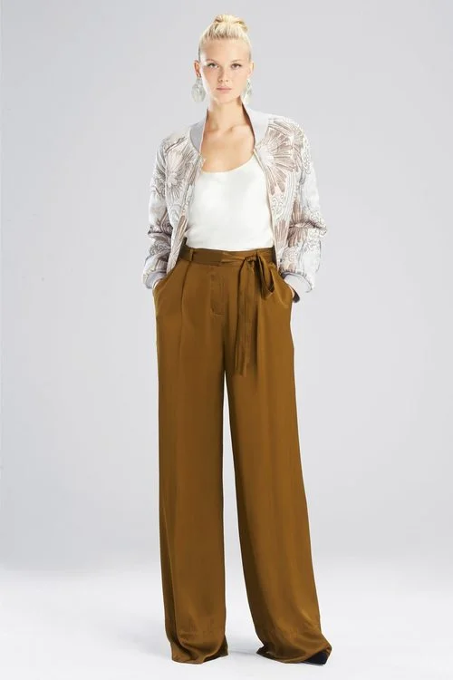 Viscose Satin Pants