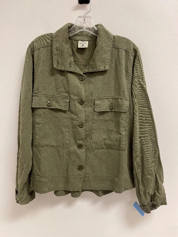 Jacket Utility By Laurie Felt In Green, Size: M