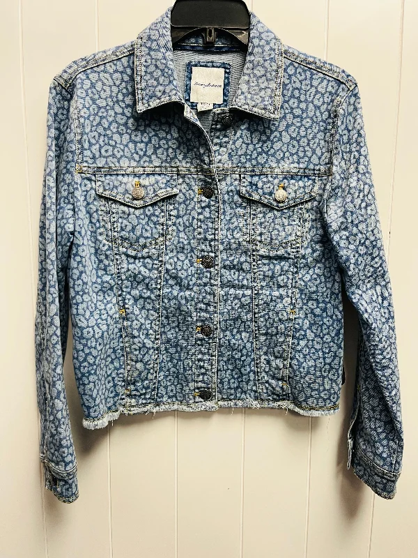 Jacket Denim By Tommy Bahama In Blue Denim, Size: Xs