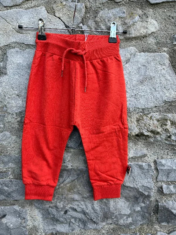 Fall coral tracksuit pants  2y (92cm)