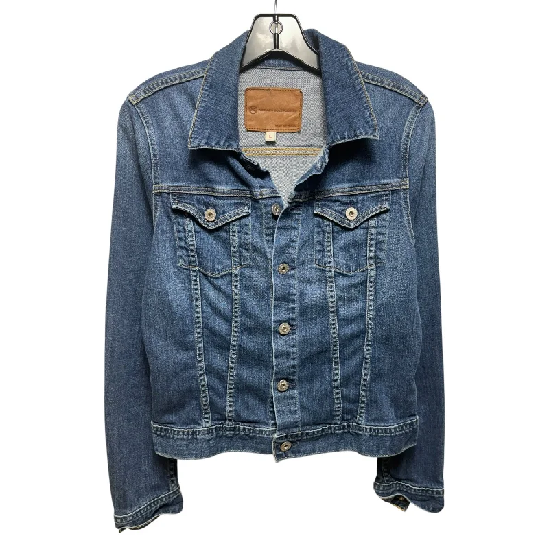 The Robyn Jacket Denim By Adriano Goldschmied In Blue Denim, Size: L