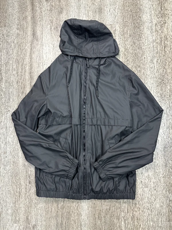 Jacket Windbreaker By Zara In Black, Size: S