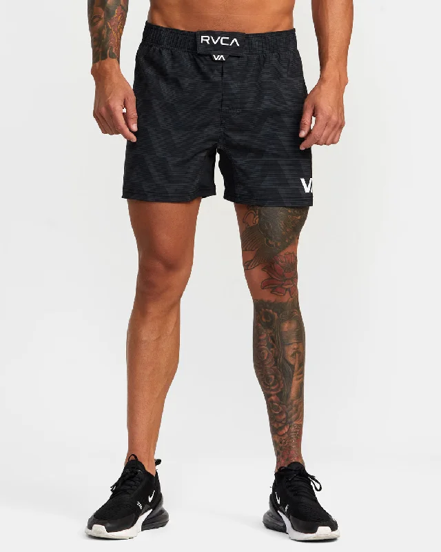 Fight 15" Scrapper Shorts - Black Blur