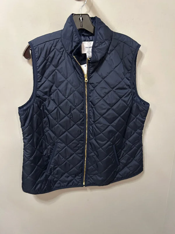 Vest Puffer & Quilted By Old Navy In Navy, Size: Xl