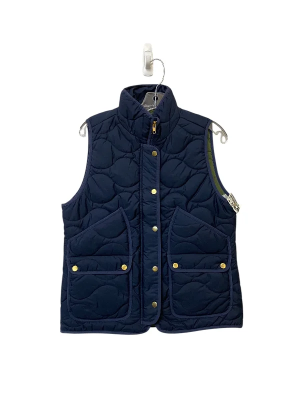 Vest Puffer & Quilted By J. Crew In Ombre Print, Size: M