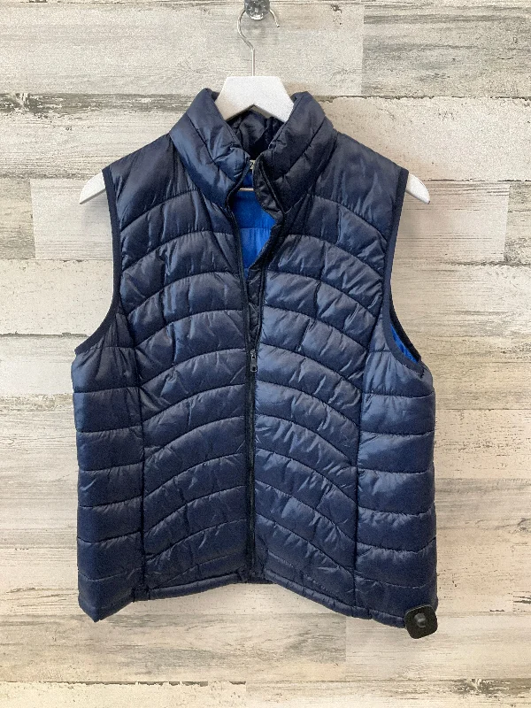 Vest Puffer & Quilted By Old Navy In Navy, Size: L