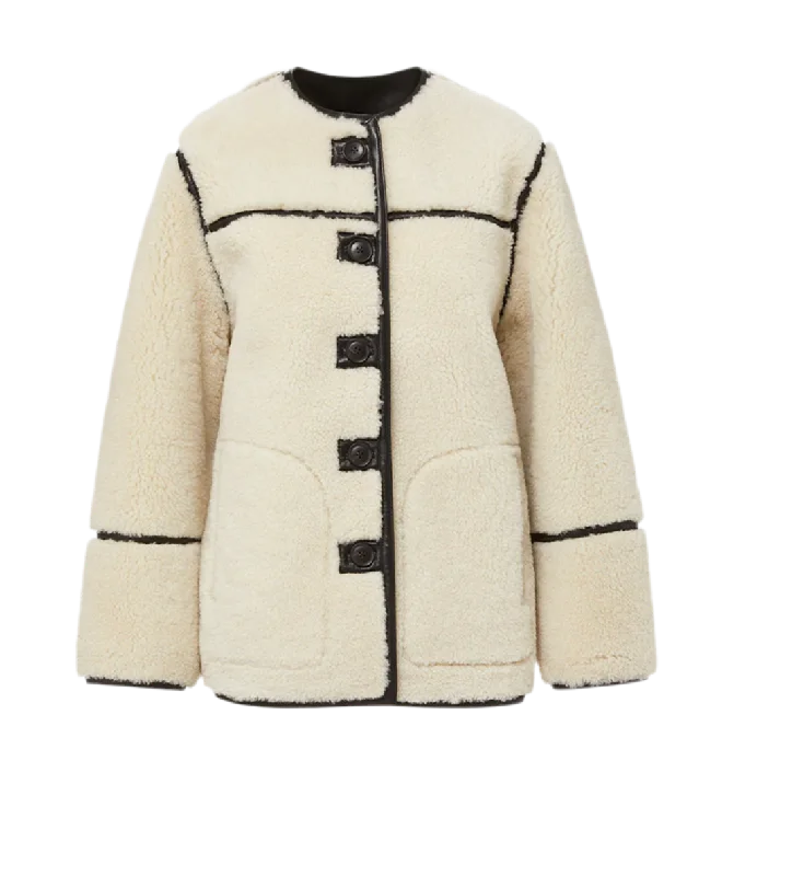 Anya Reversible Shearling Coat