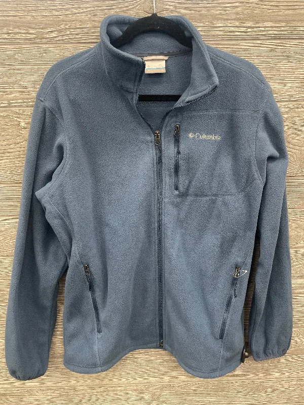 Jacket Fleece By Columbia In Blue, Size: M