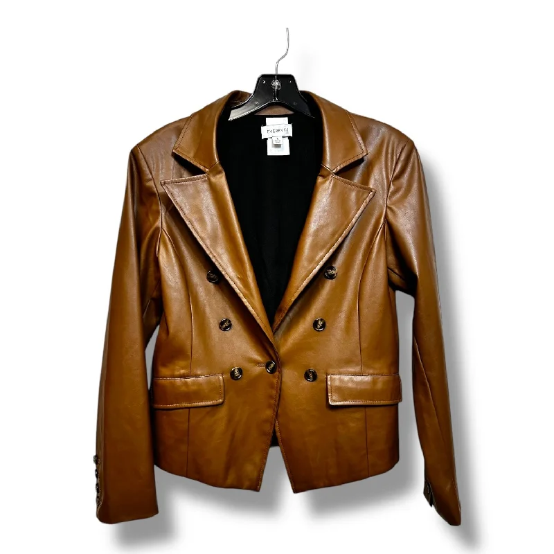 Jacket Other By Evereve In Brown, Size: S