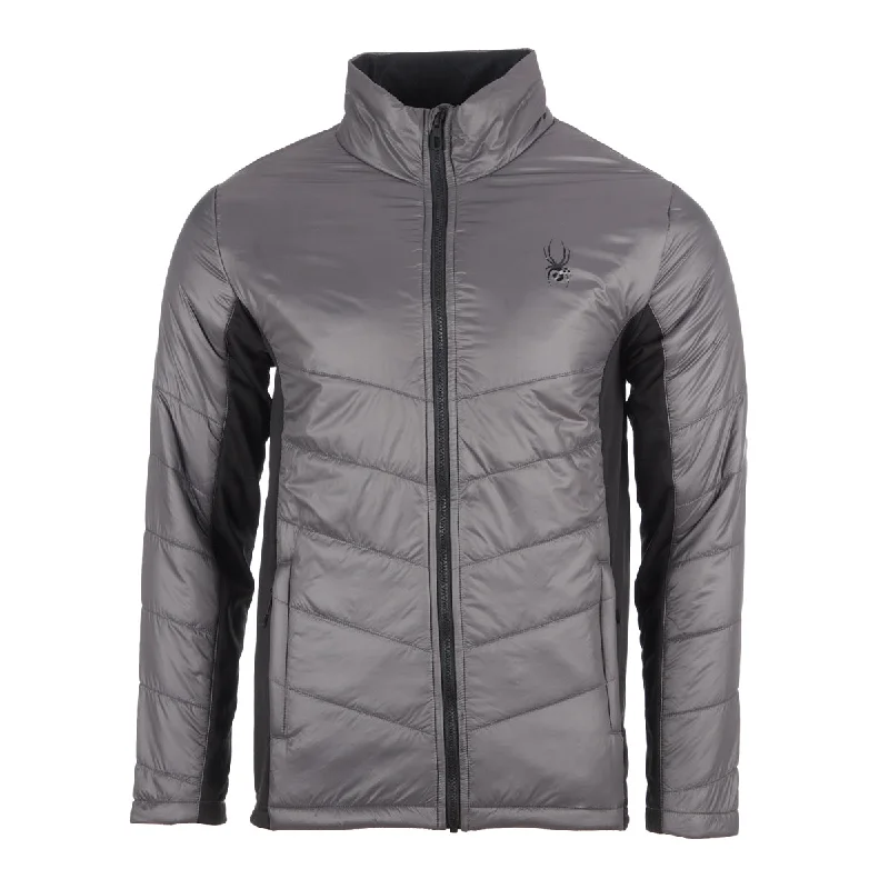 Spyder Men's Stealth Full Zip Hybrid Jacket