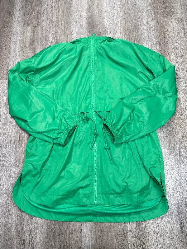 Jacket Windbreaker By Lou And Grey In Green, Size: Xl