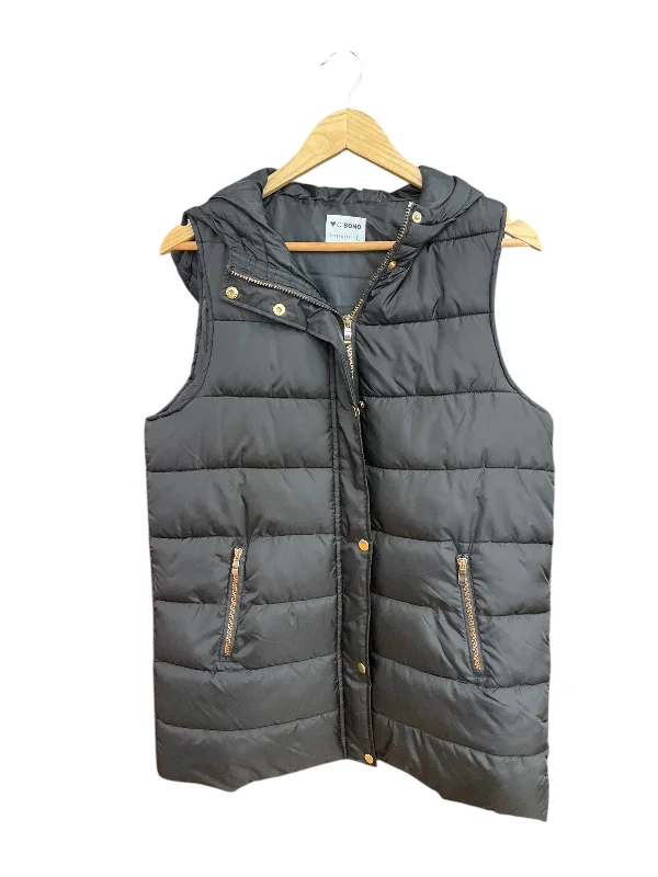 Vest Puffer & Quilted By Ci Sono In Black, Size: L