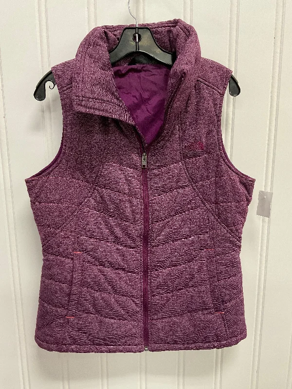 Vest Puffer & Quilted By The North Face In Purple, Size: L