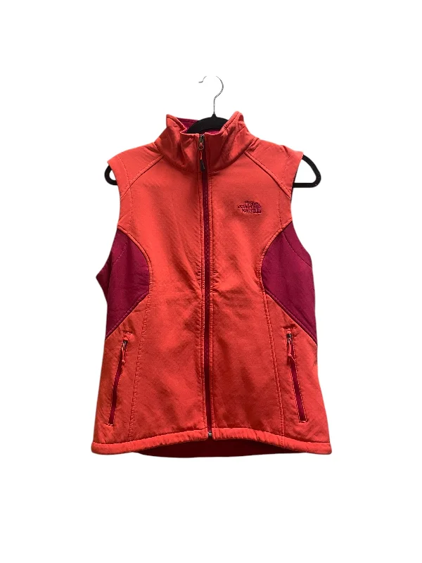 Vest Puffer & Quilted By The North Face In Coral, Size: L