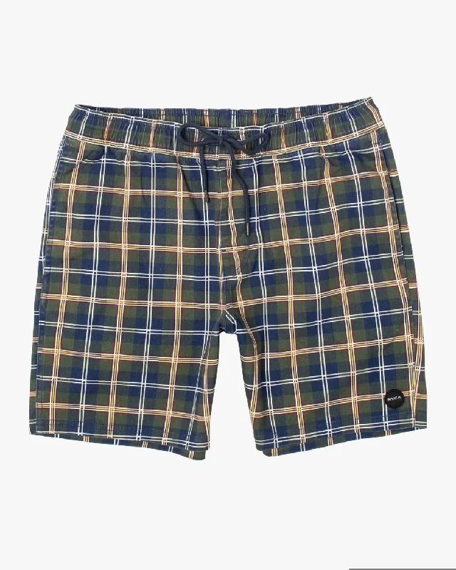 Escape Print 17" Shorts - Navy Marine