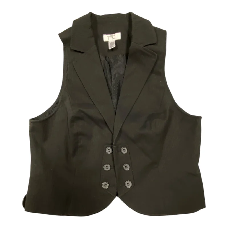 Vest Other By Loft In Black, Size:10