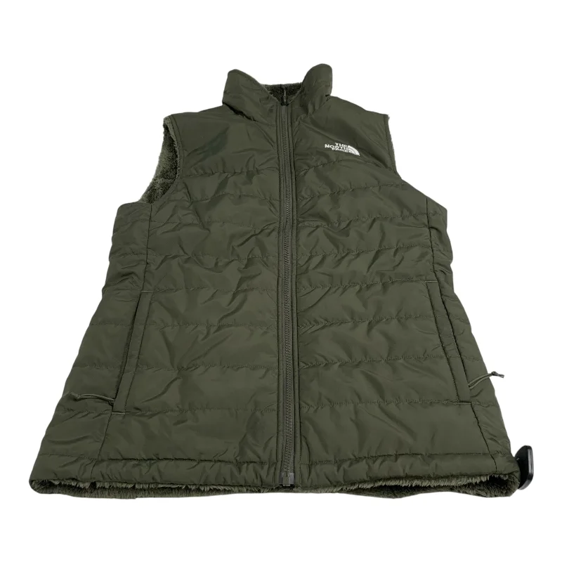 Vest Puffer & Quilted By The North Face In Green, Size: S